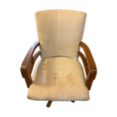 Mahogany marine chair