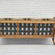 1970s, Danish 3 seater sofa, original very good condition, wool, oak.