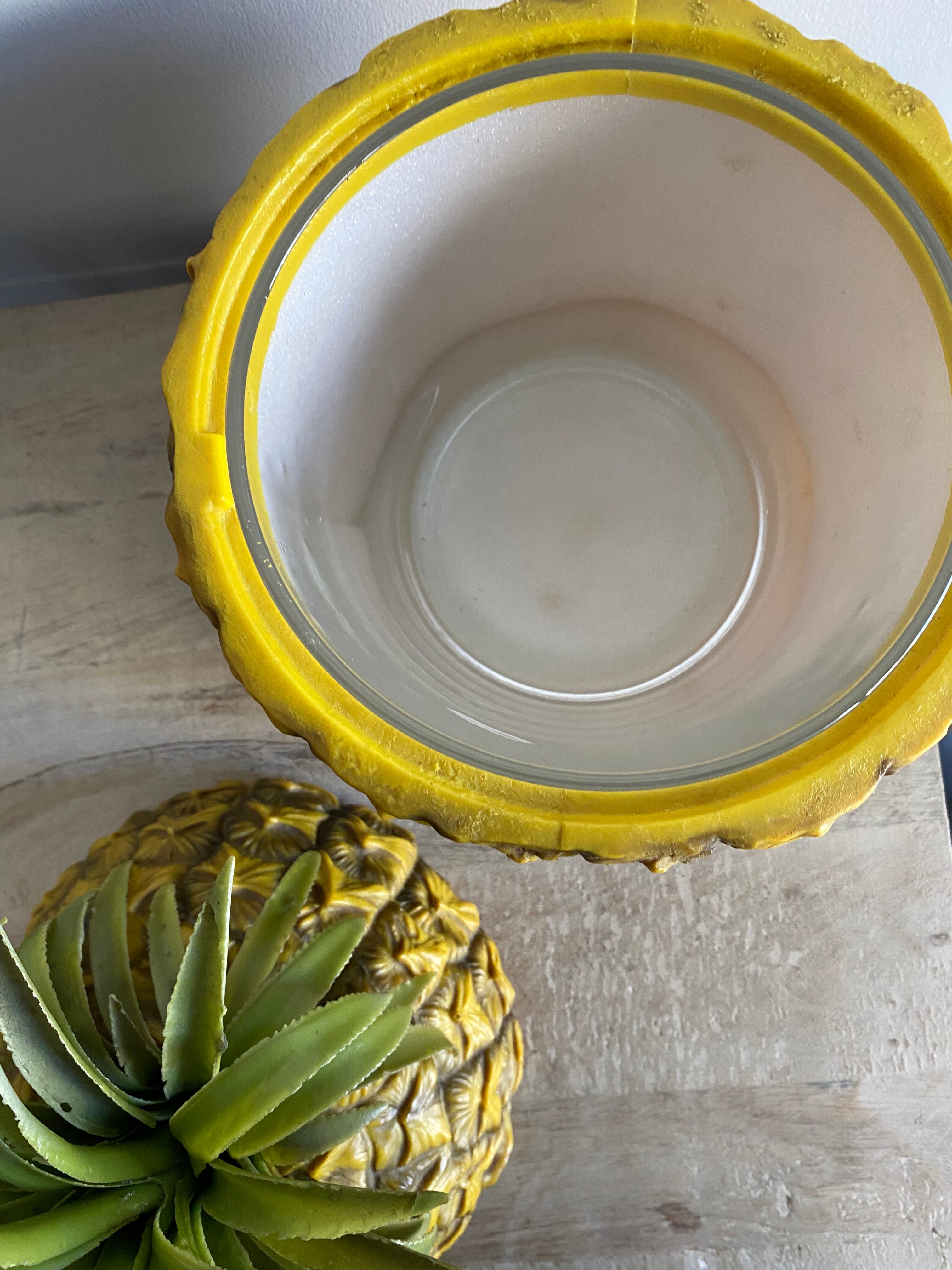 Vintage pineapple ice bucket