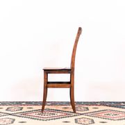 Chaise d'appoint / chaise de cuisine en bois ancien