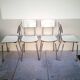 Set of 4 chairs in formica