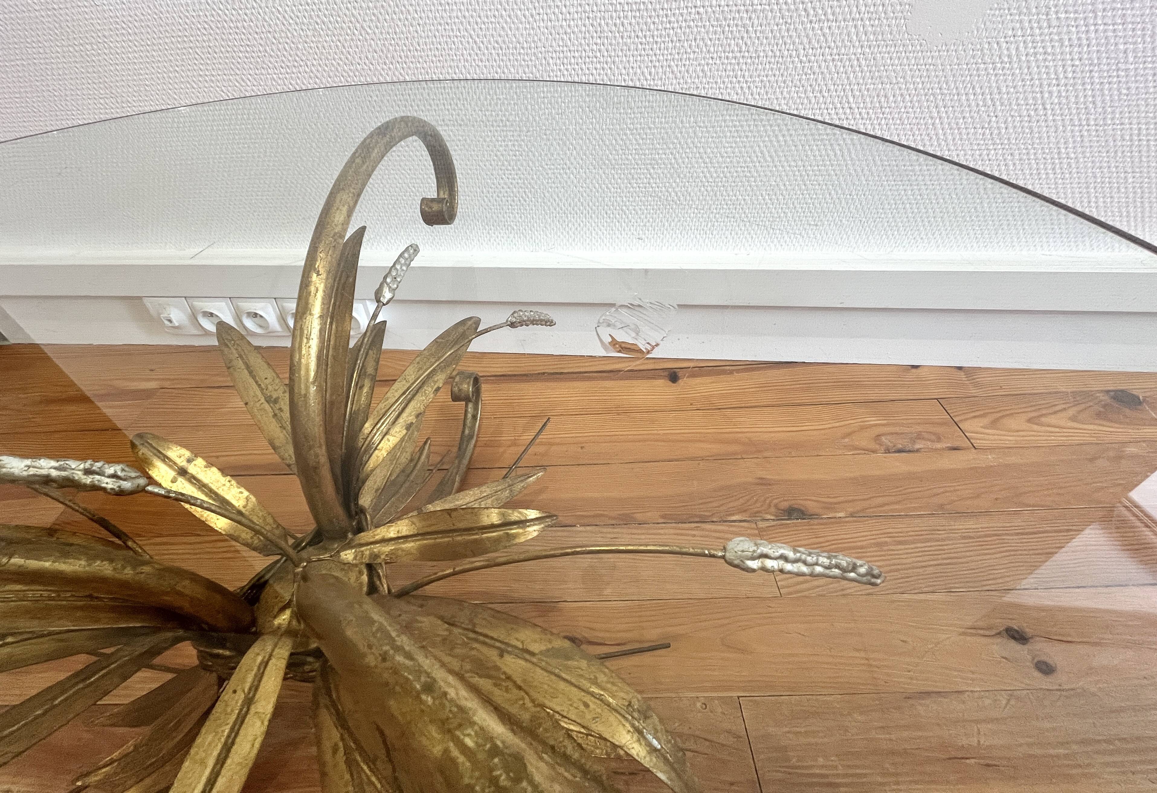 Coco Chanel wheat sheaf coffee table from the 60s