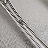6 silver metal forks