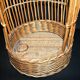 Panier bar vintage en osier