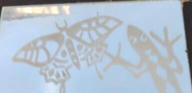 Reimagined coffee table with a Sablé mirror.