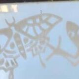 Reimagined coffee table with a Sablé mirror.