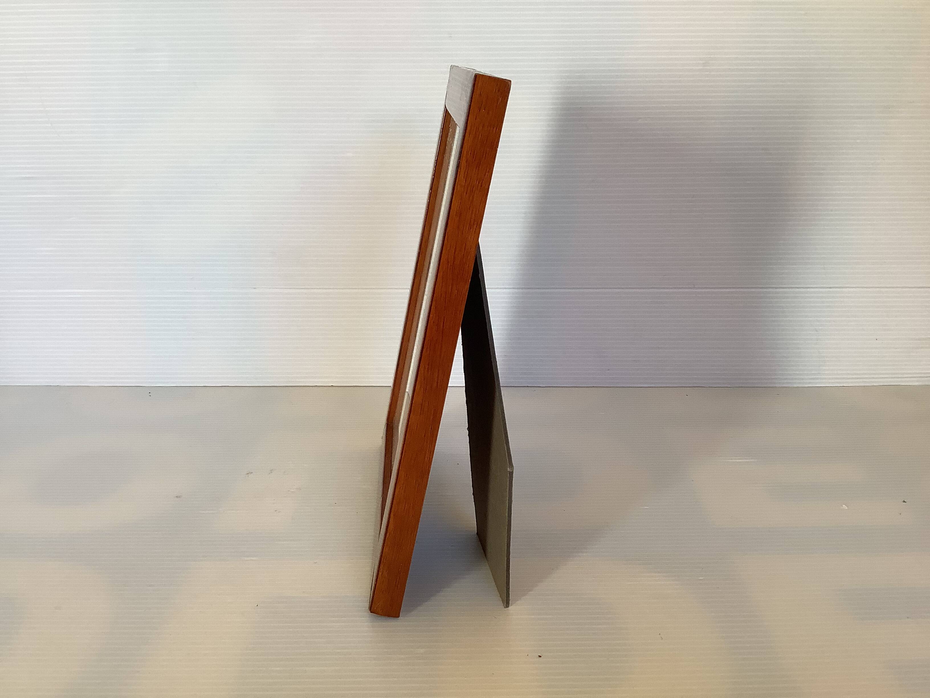 Wooden mosaic frame made in France