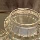 Bohemian crystal set with carved decoration