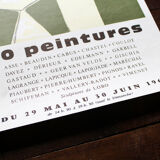 Poster Exhibition 50 paintings Gallery Five March 1962