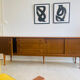 Vintage Scandinavian teak sideboard – circa 1960