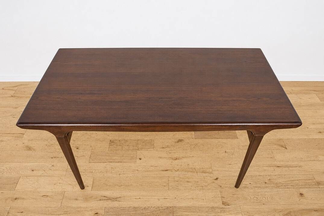 Mid-Century Teak Extending Dining Table Designed by Johannes Andersen for Uldum Møbelfabrik, Denmark, 1960s