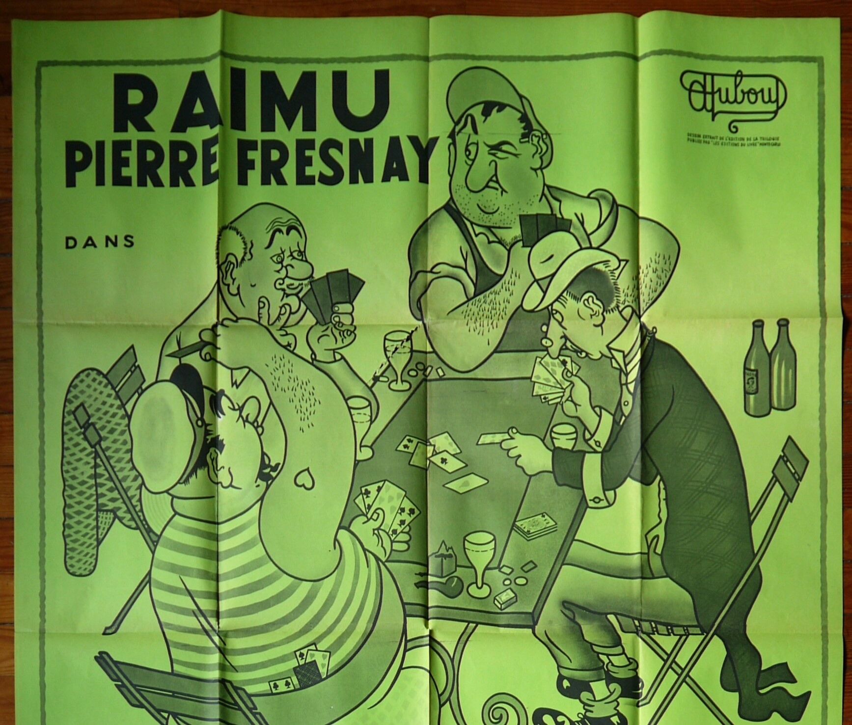 Original cinema poster - "MARIUS" - 1931