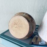 Vintage ceramic lamp signed