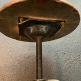 Old adjustable workshop stool