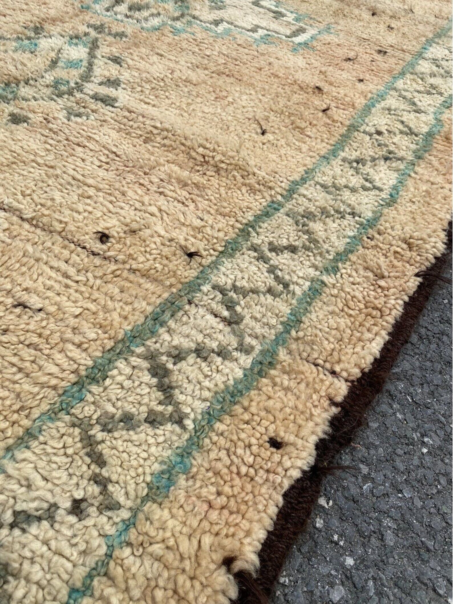 Berbere rug of Boujaad wool