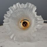 Walkman / suspension tulip in glass early twentieth century