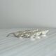 knife holder goose set of 6 metal