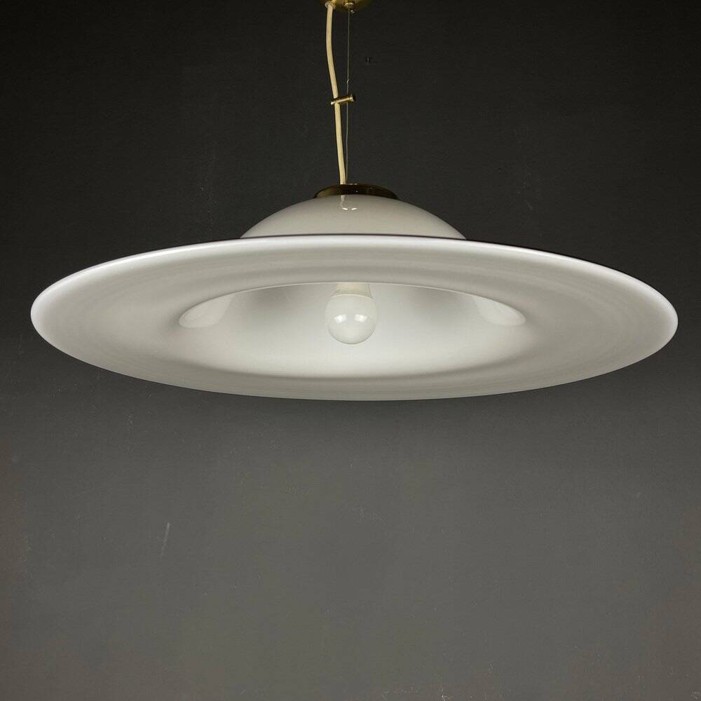 Large Murano glass pendant, Italy, 1970s