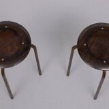 Two Stools by Obo Eromes 1960s Holland