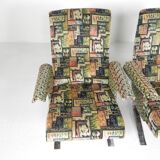 Set of 2 armchairs, model Copenhague, Francois Letourneur, 1960s