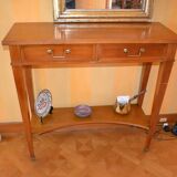 Louis XV style console in cherry wood