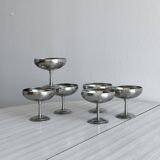 6 Letang Remy stainless steel footed cups