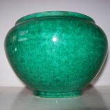 Ceramic pot cover signed jérome massier