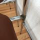 4 chaises skaï camel métal chromé années 70