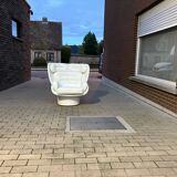 White Elda Joe Colombo chair Longhi, new condition!
