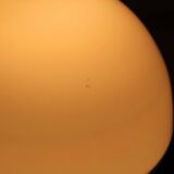 Wall lamp or ceiling lamp in metal and glass