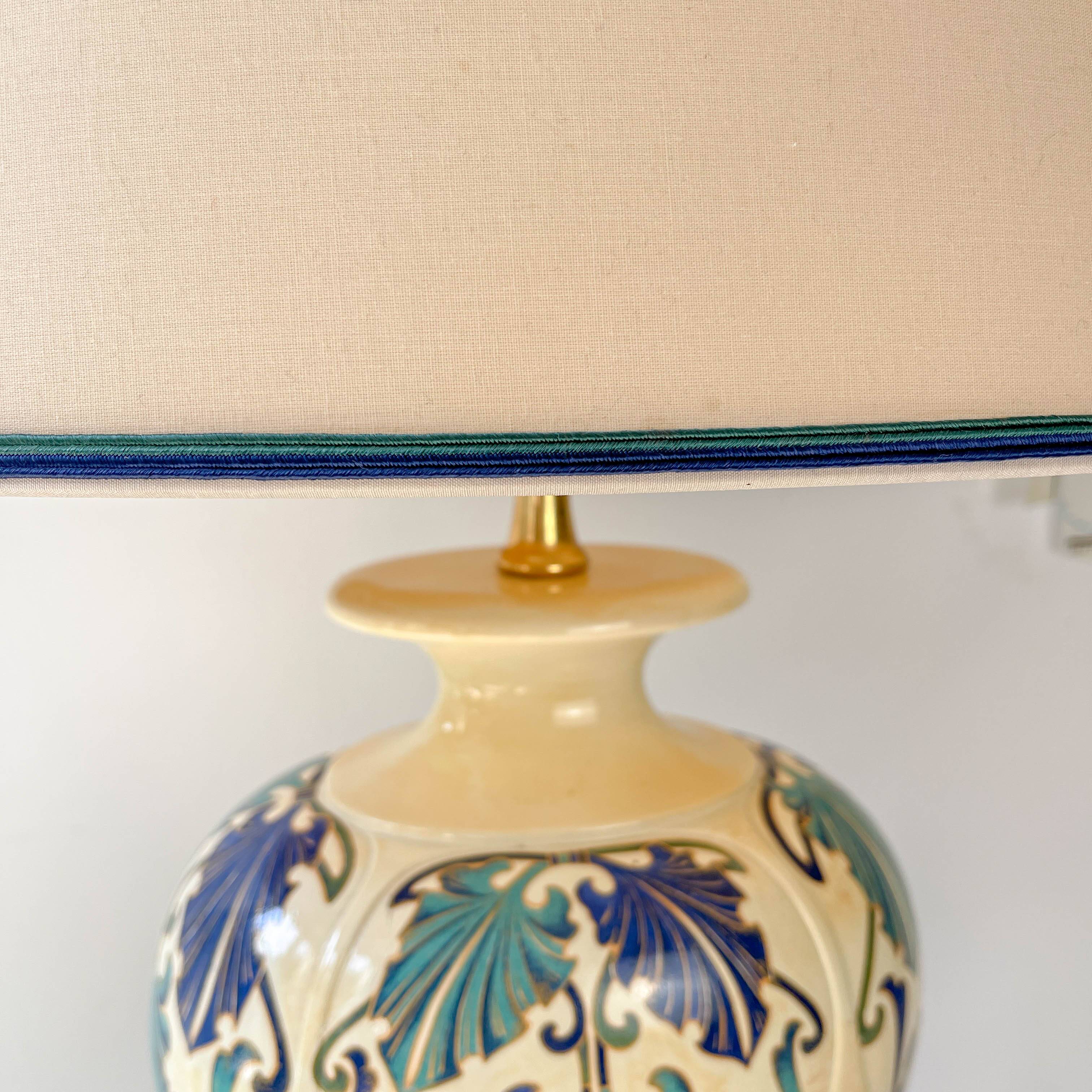 Vintage ceramic lamp Viva Villa – Nemesis model – Made in Italy 1980