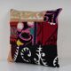 Vintage embroidered cushion cover 46x48 cm