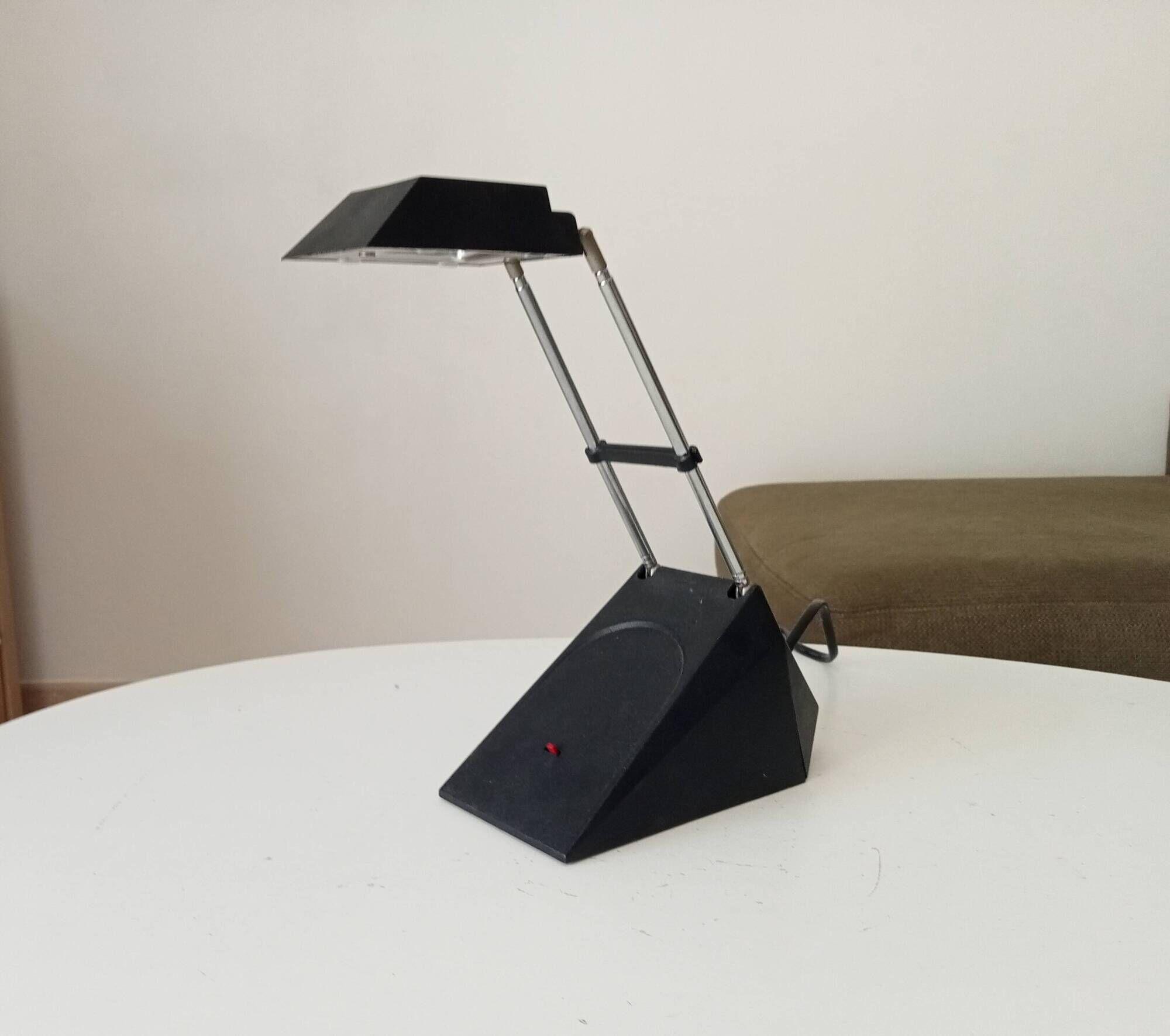 Telescopic desk lamp Fuder Memphis style 1980s