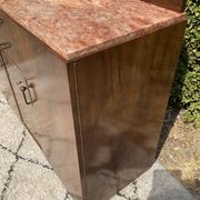 Vintage Art Deco walnut furniture from the 1940s-50s.