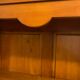 5-shelf solid wood bookcase