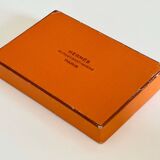 Hermés bridge set of two packs of playing cards