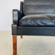 Vintage retro Danish mid-century G. Thams 2 person sofa & chair set