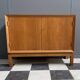 wood sideboard 2doors and drawers inside 1970s
