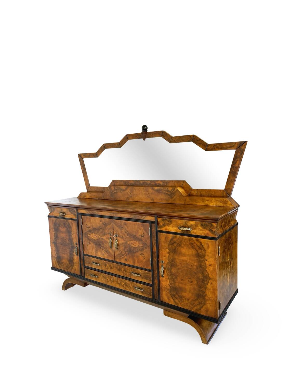 Crédence/buffet Art déco italien, années 1920.