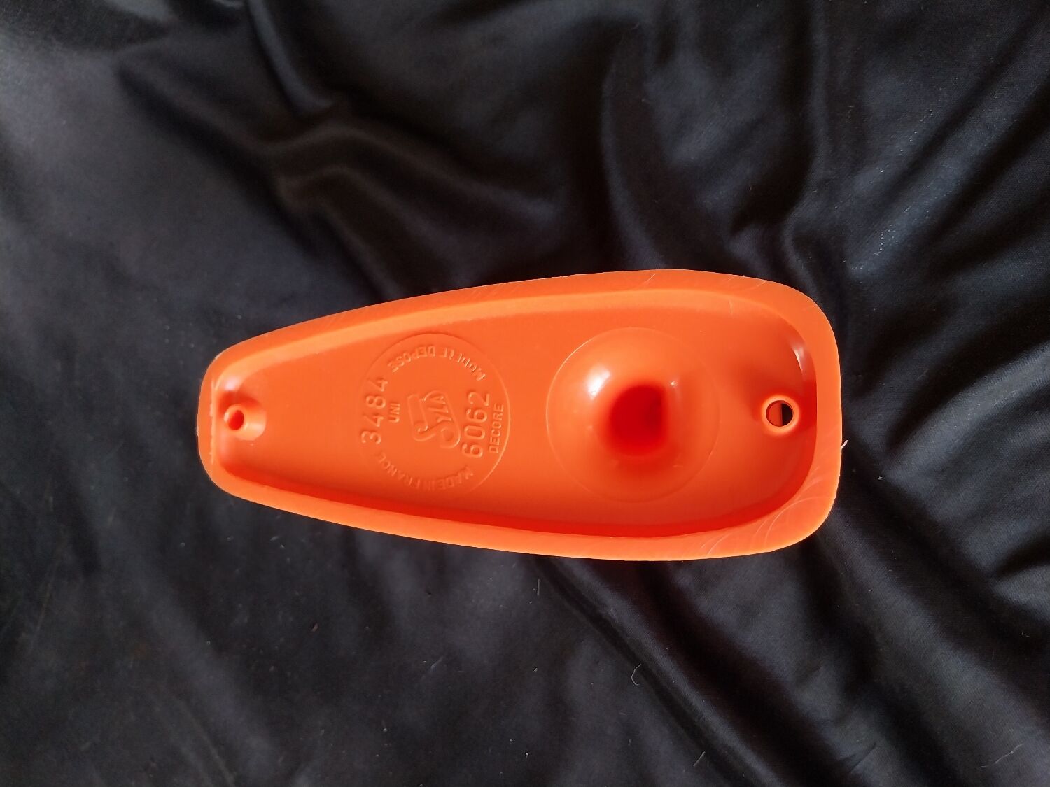Orange wall hooks 70s