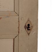 Old 18th century cherry wood door n°1