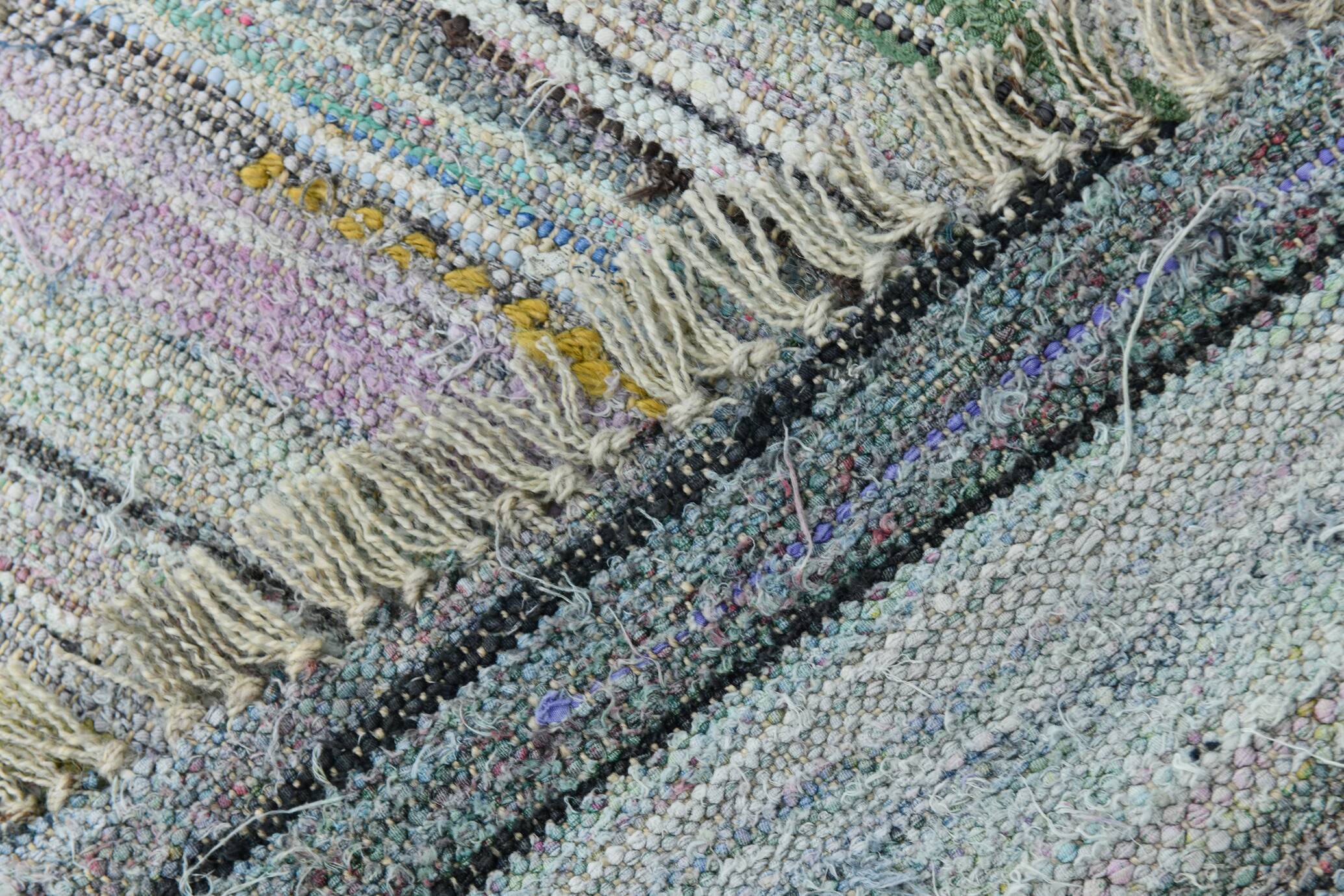 2x10 Rug For Hallway Vintage Kilim Runner Rug, 71x297Cm