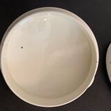 Teapot and creamers Gien, model Tamaris, 1950
