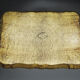 Florentine tray in resin painted with the hand of rectangular shape
