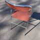 Souvignet 1970 stainless steel folding chair