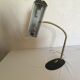 Vintage office lamp design gold and black