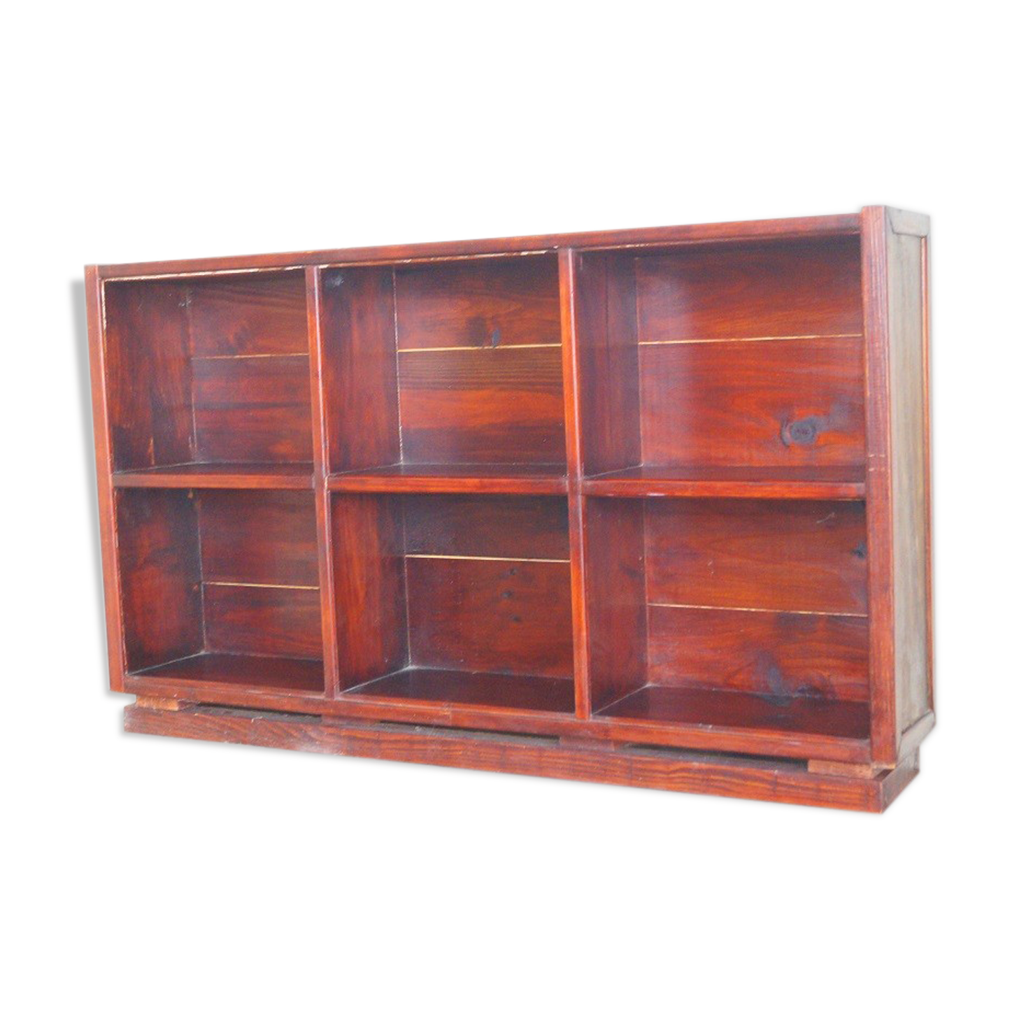 Solid wood library