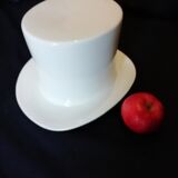 Ceramic pot cover forms "Top hat"