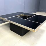 Table basse de bar cachée vintage, années 1970