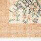 Tapis en laine et coton à décor floral